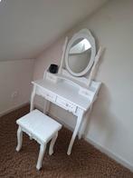 Spiegel met zitje, Maison & Meubles, Tables | Coiffeuses, Enlèvement