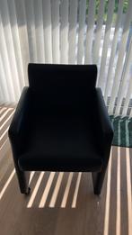 Leder look eetkamer/bureau stoel - met wieltjes, Huis en Inrichting, Ophalen, Zo goed als nieuw, Eén
