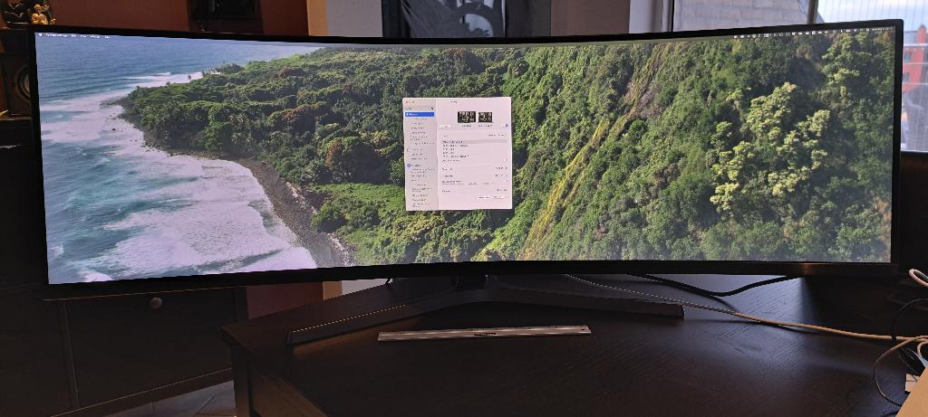 Samsung Odyssey CRG9 49" Curved Gaming Monitor (2021), Computers en Software, Monitoren, Zo goed als nieuw, 101 t/m 150 Hz, DisplayPort
