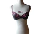 (87)- soutien gorge femme t.95b noir rose, Enlèvement ou Envoi, Noir, Soutien-gorge
