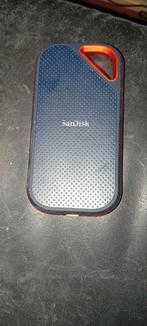 Zwarte SanDisk extreme pro portable ssd 2TB, Autos : Divers, Carkits, Enlèvement