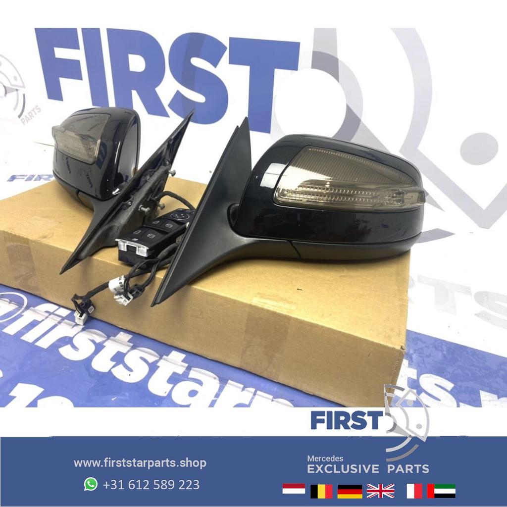 W204 C63 AMG Elektrisch inklapbare spiegels Set Mercedes C, Utilisé, -, -, Enlèvement ou Envoi