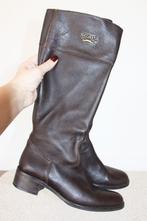 Schitterende Leren Scapa Laarzen -s6 (Maat 36) € 95,-, Kleding | Dames, Schoenen, Hoge laarzen, Scapa, Bruin, Verzenden