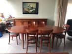 Eetkamer in kerselaar: buffetkast, tafel/6 stoelen, dressoir, Enlèvement, Comme neuf