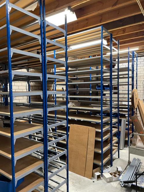 Professionele Legbordstelling 3M hoge rekken magazijnrekken, Zakelijke goederen, Kantoor en Winkelinrichting | Magazijn, Stelling en Opslag