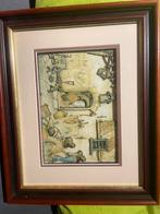 3 d schilderijtje anton pieck, Antiek en Kunst, Ophalen