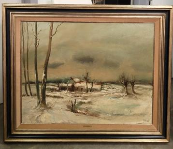 Juul DE CORT, winterlandschap beschikbaar voor biedingen