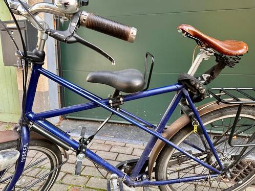 Fietszadel op buis, Vélos & Vélomoteurs, Accessoires vélo | Sièges de vélo, Utilisé, Siège avant, 22 à 36 kg, Repose-pieds, Enlèvement