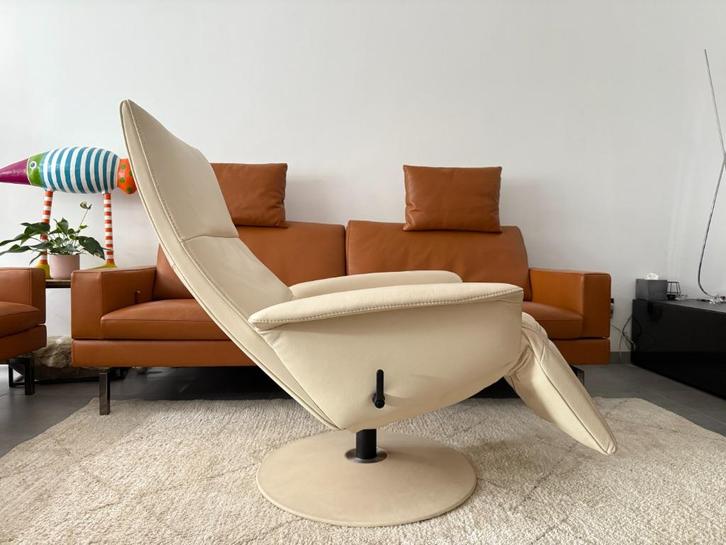 Jori Felini Relax Mono-Move (Topstaat!), Huis en Inrichting, Fauteuils, Zo goed als nieuw, Leer, Ophalen