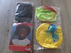 2 pruiken en 2 pietenmutsen, Kinderen en Baby's, Ophalen of Verzenden, Nieuw, Jongen of Meisje