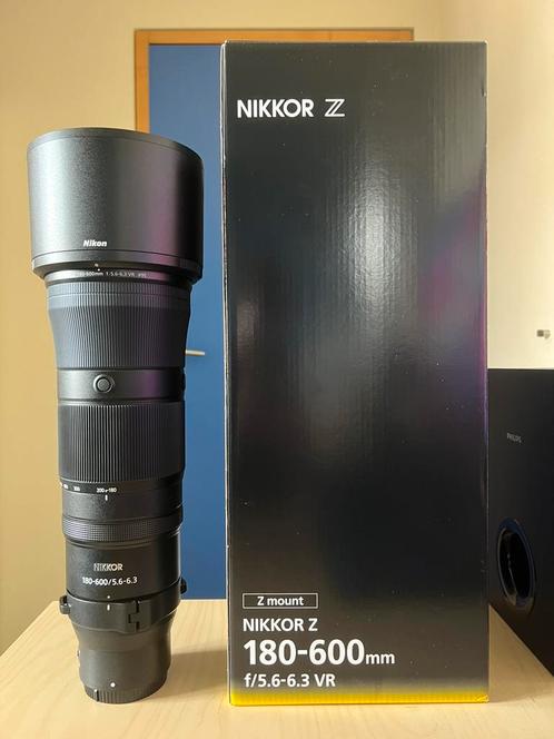 Nikon Z 180-600mm F5.6-6.3 VR, TV, Hi-fi & Vidéo, Photo | Lentilles & Objectifs, Comme neuf, Téléobjectif, Enlèvement ou Envoi