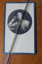Maria VERCRUYSSEN Bruxelles 1910-1929, Verzenden, Bidprentje