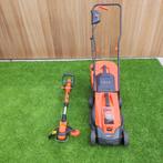 Grasmaaier + kantmaaier Powerplus, Ophalen, Cirkelmaaier, Minder dan 30 cm, Accu-grasmaaier