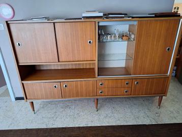 Highboard kast Berner Huwil - vintage kast disponible aux enchères