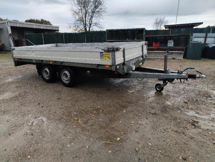 Saris tandemasser 4,10m x 1,90m, Auto diversen, Aanhangers en Bagagewagens, Ophalen