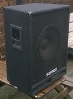 Luidsprekers subs 15 inch 400 - 800 Watt 2 stuks, Audio, Tv en Foto, Luidsprekerboxen, Subwoofer, Zo goed als nieuw, 120 watt of meer