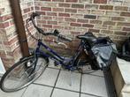 Damesfiets blauw, Fietsen en Brommers, Gebruikt, Versnellingen, 50 tot 53 cm, Ophalen