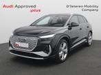 Audi Q4 e-tron Q4 e-Tron 82 kWh 40 S line, Auto's, Audi, Automaat, Navigatiesysteem, Overige modellen, Zwart