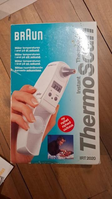 Braun ThermoScan IRT2020 oorthermometer beschikbaar voor biedingen