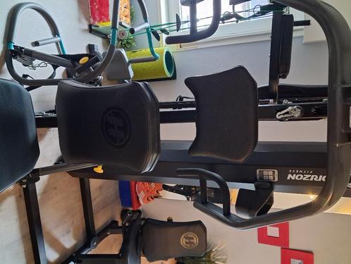 Krachttoestel, Sport en Fitness, Fitnessapparatuur, Zo goed als nieuw, Krachtstation, Armen, Benen, Borst, Buik, Rug, Metaal, Ophalen