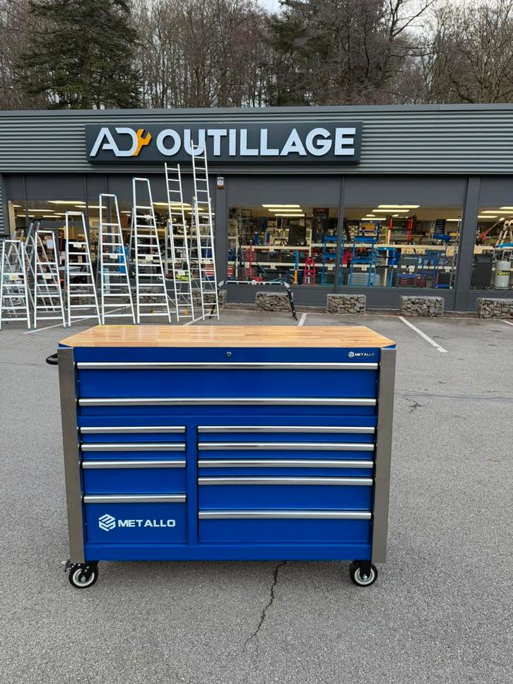 Servante XXXL 9/11 Metallo, Articles professionnels, Aménagement de Bureau & Magasin | Entrepôt, Rayonnage & Stockage, Enlèvement ou Envoi