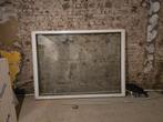 Vast raam PVC wit dubbelglas 168x220cm (kat niet inbegrepen), Doe-het-zelf en Bouw, Gebruikt, 160 cm of meer, Dubbelglas, Gevelraam of Ruit