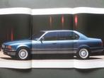 BMW Serie 730i 740i 750i 1992 Brochure - FRANS, Ophalen of Verzenden, BMW