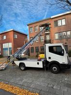 Nissan cabstar ladderlift te koop, Auto's, Euro 6, Wit, Bedrijf, Diesel