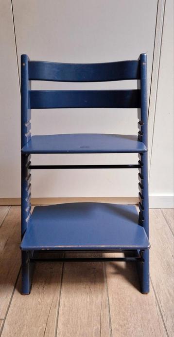 Stokke Tripp Trapp in oud blauw  beschikbaar voor biedingen