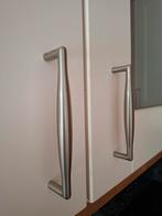 Set handgrepen keuken 128mm, Ophalen, Gebruikt, Inox