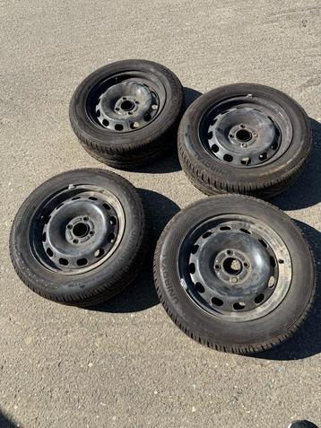 4x Toles VW 4x100 velgen + 195/60/15 band beschikbaar voor biedingen