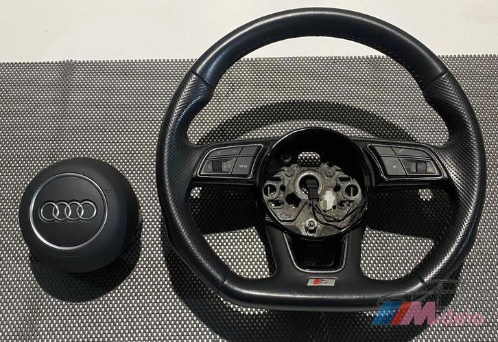 AUDI A3 STUUR SLINE MET FLIPPERS 82A419091, Auto-onderdelen, Besturing, Audi, Gebruikt, Ophalen of Verzenden