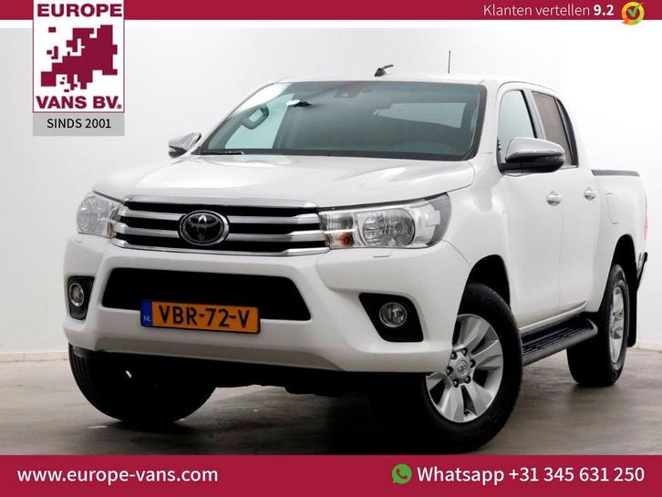 Toyota HiLux 2.4 D-4D-F 150pk E6 4WD 4x4 Double Cab Automaat, Auto's, Bestelwagens en Lichte vracht, Bedrijf, 4x4, ABS, Airconditioning