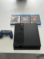 PS4 (eerste editie)+ 3 spelletjes en bijbehorende kabels, Games en Spelcomputers, Spelcomputers | Sony PlayStation 4, Original