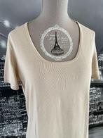 beige T-shirt Anne Belin 42, Kleding | Dames, Anne Belin, Beige, Maat 42/44 (L), Ophalen of Verzenden