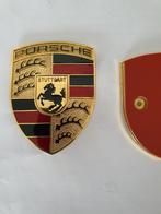 Porsche metalen capot logo +- 68 mm x +- 50 mm, Auto-onderdelen, Voor, Porsche, Nieuw, Ophalen of Verzenden