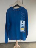 Blauwe heren Sweater met kap Jack & Jones, Ophalen of Verzenden, Zo goed als nieuw, Jack & Jones, Maat 48/50 (M)
