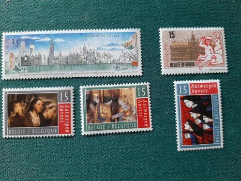 Postzegel Belgie Antwerpen 93 - 5 stuks 15 F - Postfris, Postzegels en Munten, Postzegels | Europa | België, Postfris, Frankeerzegel