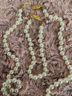 Ensemble collier et bracelet en perles — Style vintage, Enlèvement ou Envoi, Comme neuf