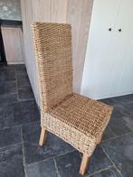 Set van 10 stoelen (Seagrass) met kussens – goede staat, Ophalen, Gebruikt, Vijf, Zes of meer stoelen