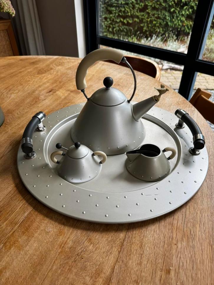 Alessi Fluitketelset, Huis en Inrichting, Keuken | Keukenbenodigdheden, Gebruikt, Ophalen