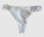 String charlott’ lingerie - Taille 36, Kleding | Dames, Ophalen of Verzenden, Wit, String
