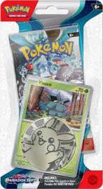 Pokémon Paradox Rift: 1-Pack Checklane Blister - Pineco, Ophalen of Verzenden, Nieuw, Booster