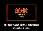 3 place AC/DC 9 Aout au festival Park Stenehei Dessel, Tickets en Kaartjes, Drie personen of meer