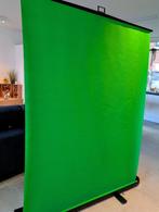 GROENE PULL-DOWN ACHTERGROND VOOR VIDEO, Ophalen of Verzenden, Nieuw, Achtergrond