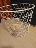 Metalen mand, Huis en Inrichting, Woonaccessoires | Schalen en Manden, Ophalen, Mand