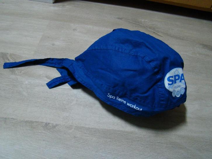 Stoffen pet zonder klep Spa Reine workout - hoed zonnehoed, Verzamelen, Merken en Reclamevoorwerpen, Nieuw, Gebruiksvoorwerp, Ophalen of Verzenden