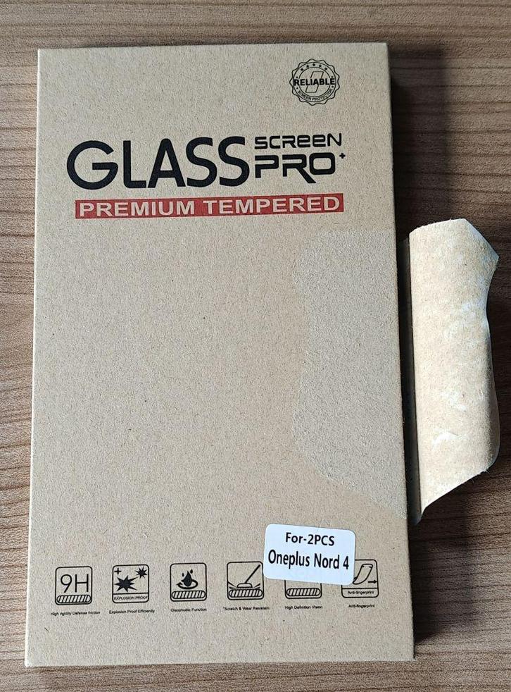 Screen protector voor OnePlus Nord 4, Telecommunicatie, Mobiele telefoons | Hoesjes en Screenprotectors | Overige merken, Nieuw