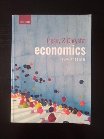 Lipsey & Chrystal Economics 14th edition beschikbaar voor biedingen