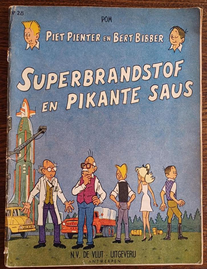 1e druk Piet Pienter en Bert Bibber 28, Superbrandstof, Boeken, Stripverhalen, Gelezen, Eén stripboek, Ophalen of Verzenden